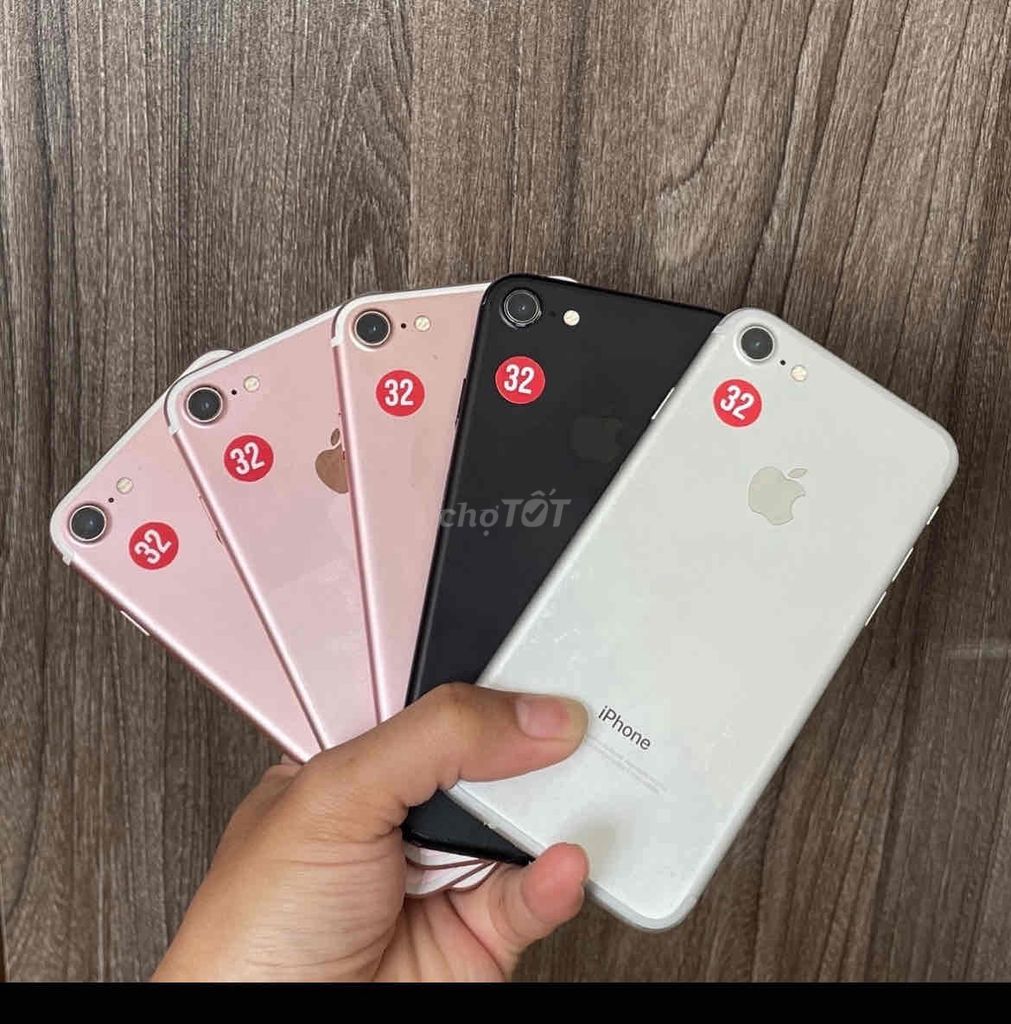Điện thoại iPhone 7 hàng zin sạch icloud, quốc tế
