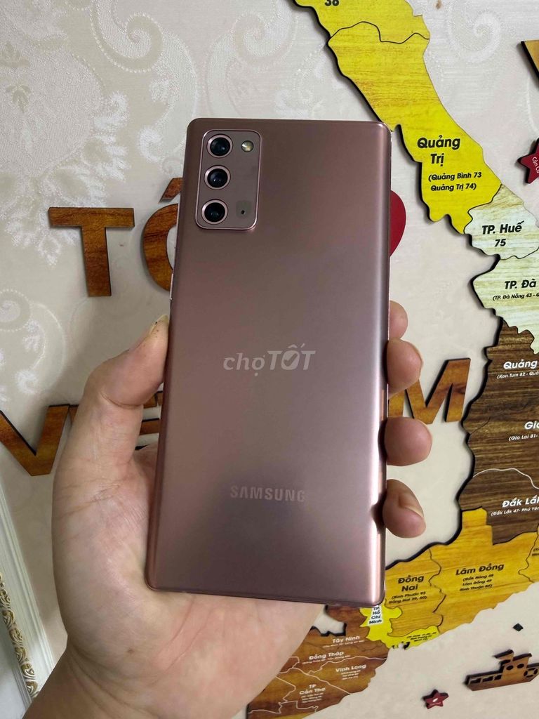 Điện thoại Samsung Note 20 Việt Nam -Ram8/256GB đẹp 96-97%