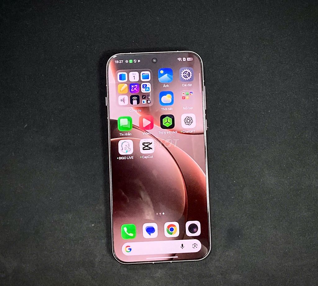 Điện thoại OPPO Find X9 Pro rom QT 16/512 nâu như tin đăng gl