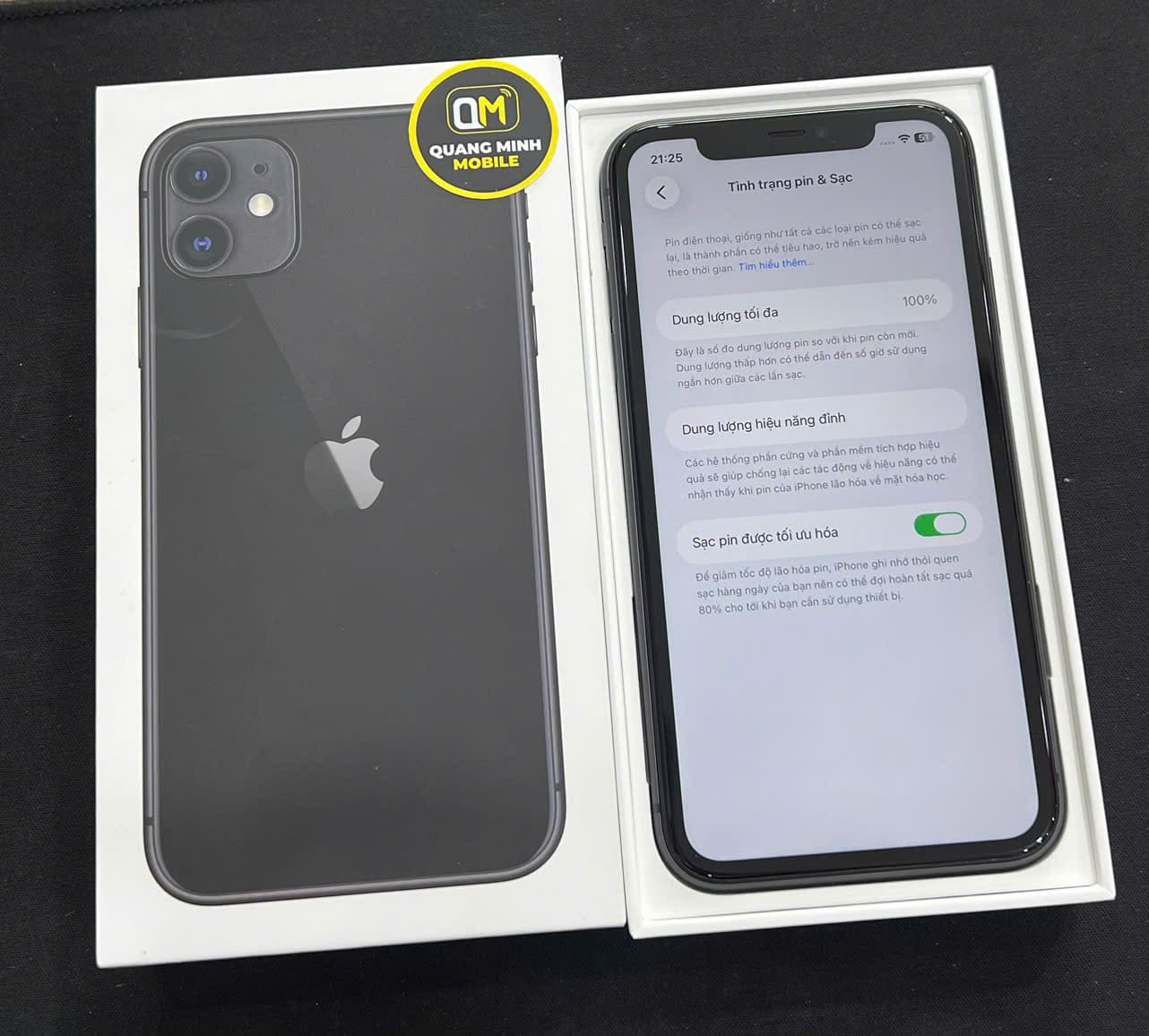 Điện thoại iPhone 11 64GB Like New 99% Full Box – Pin 100% Cực Hiếm