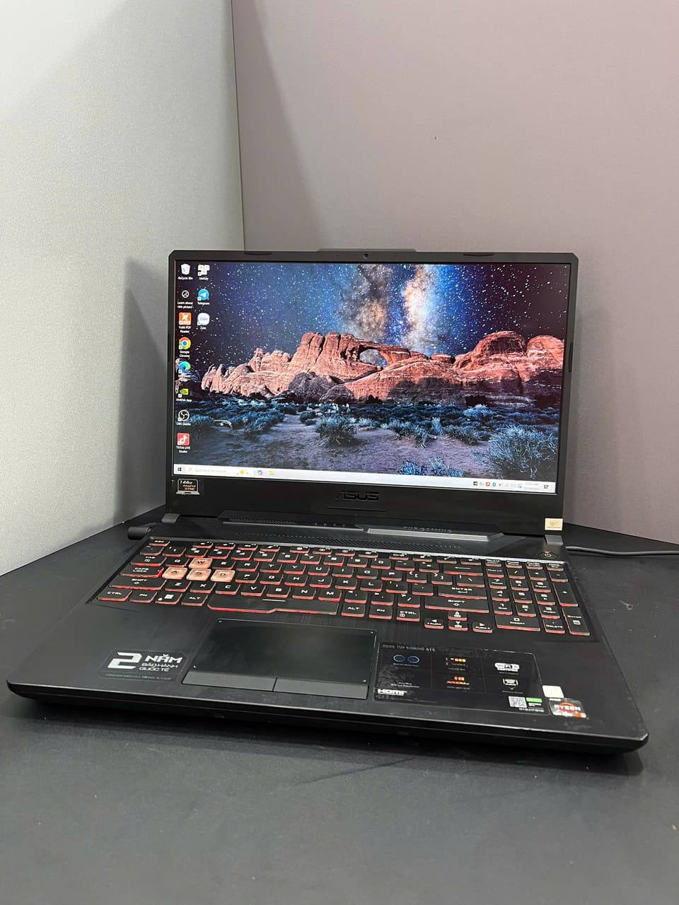 Điện thoại Asus TUF A15 (R5-4600H/16GB/GTX 1650) – Cũ Đẹp 97%