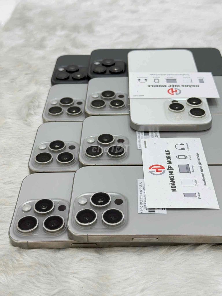 [Grade B (95% Very Good)] 15 PRO MAX 256GB 512GB VN LL 99%-GÓP 0Đ-THU MUA
