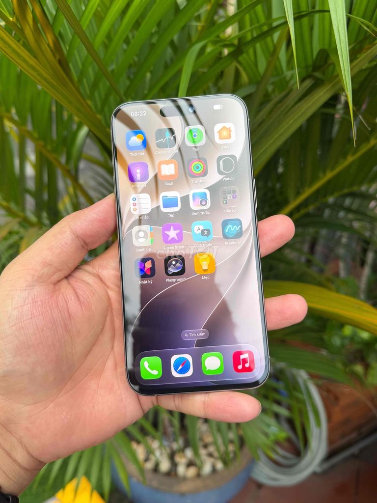 [Grade B (95% Very Good)] Iphone 15 Pro Max Lock/ Titan đep/ eid/ pin100/ GL