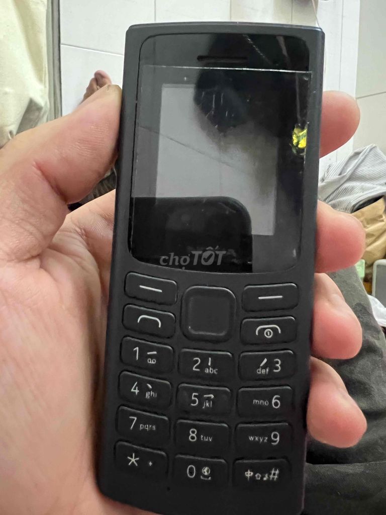 [Grade B (95% Very Good)] Nokia 105 4G Đen